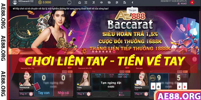 Kinh nghiệm chơi tại sảnh AE casino