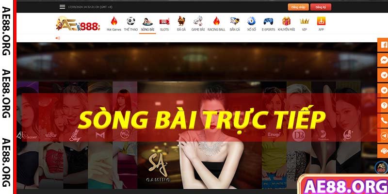 Sòng bài trực tiếp chân thật